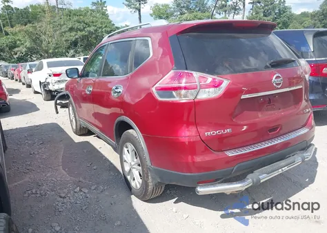 2016 Nissan Rogue Sv z USA, uszkodzony, nr VIN KNMAT2MV7GP678579